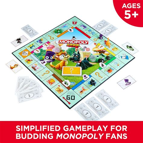Monopoly Junior Board Game Instruction Manual
