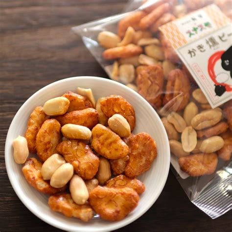 柿の種×燻製ピーナッツ「かき燻ピー」～世界に1つだけシリーズ～袋タイプ | 燻製ナッツのスナスモ