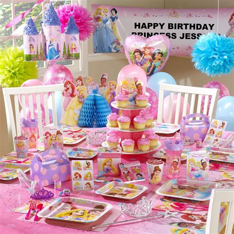 Disney princess party | Girls birthday party supplies, Princess ...