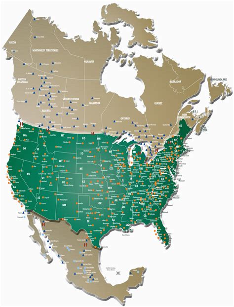 Map Of Us Canada Border Crossings - Printable Map Of The US