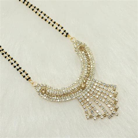 Elegant Mangalsutra Pendant With Dori – beadsnfashion