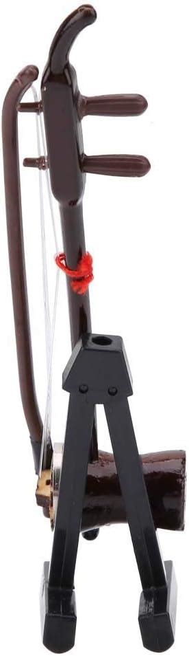 Buy Miniature Erhu Instruments Model Display, Wooden Mini Erhu ...
