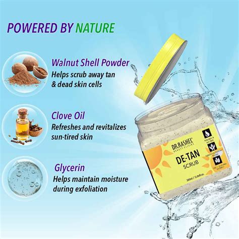 De Tan Scrub for Tan Removal - Dr.Rashel