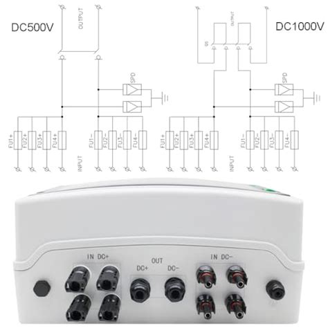 Buy AIRTAK Dual Lnsurance 4 String Solar Combiner Box,PV Combiner Box ...