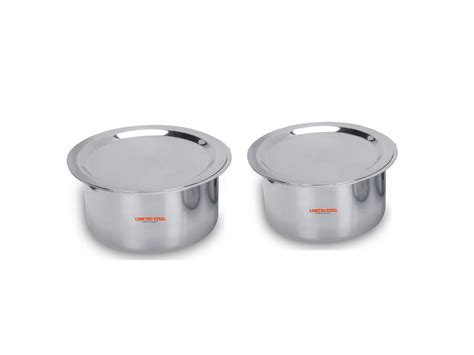 Induction Bottom Tope With lid - Set of 2 – LiMETRO STEEL