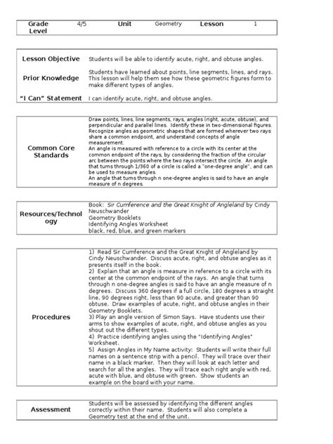 Angle Geometry Lesson 的图像结果