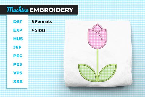 Image result for Tulip Applique Machine Embroidery Designs