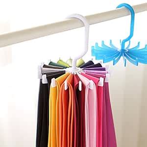 World2home 1 Pc Creative Multi-Functional Holds 20 Ties/Belts/Scarves ...