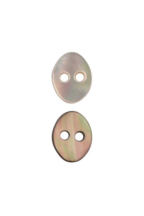 Oval Shape 2-Hole Black & White Shirt Button – JHONEA ACCESSORIES