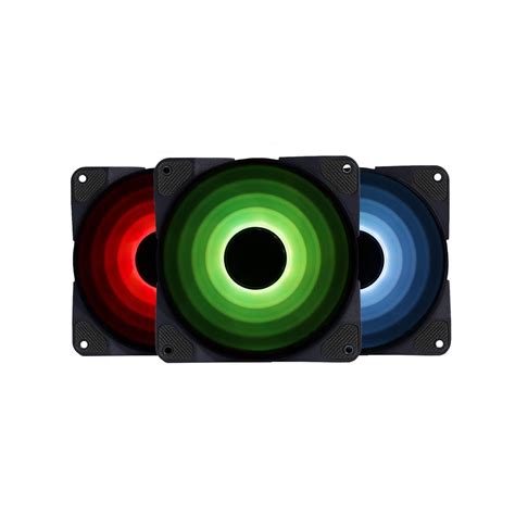Jonsbo FR-531 RGB 120MM Case Cooling Fan with Controller (Pack of 3 ...