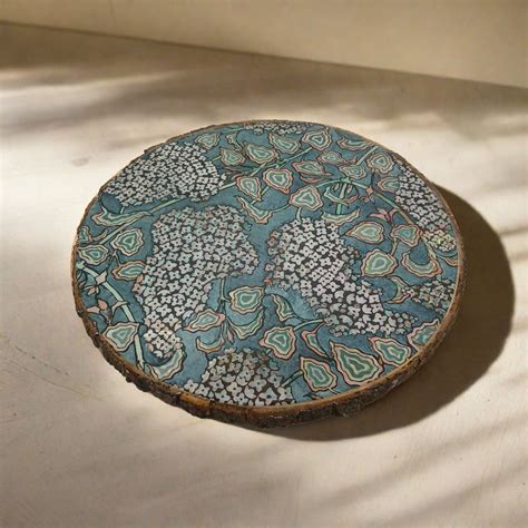 Bark Pizza Platter - Sea Green lagoon – Samaa India