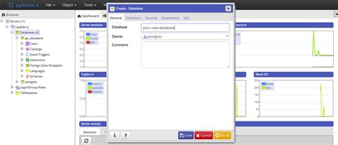 Image result for Create New Database PostgreSQL
