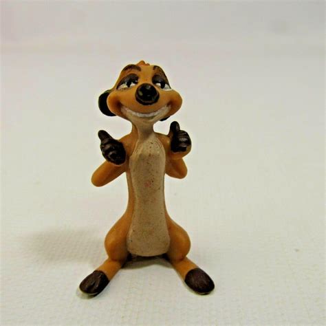 The Lion King Timon PVC Walt Disney 1.5" Figure Meerkat | #3902101719