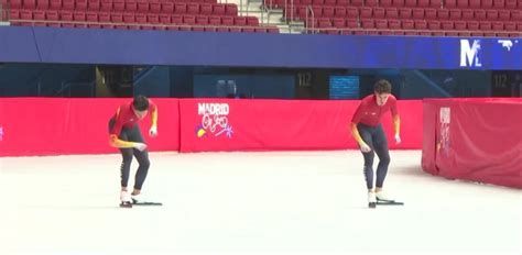 Nil Llop y Daniel Milagros deslumbran sobre el hielo de Madrid On Ice