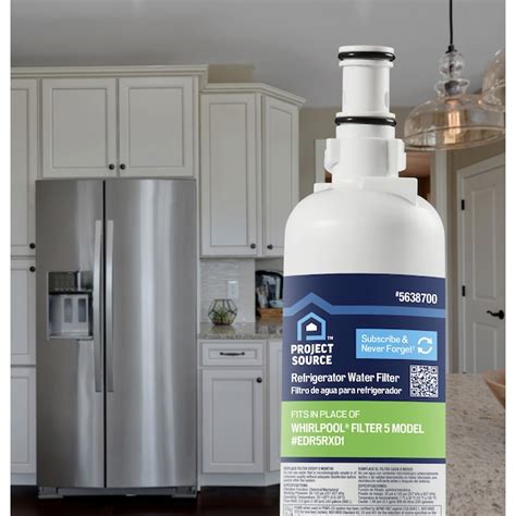 Project Source Twist Refrigerator Water Filter Fits Whirlpool Filter ...