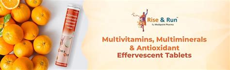 Rise & Run Multivitamin Effervescent Tablets for Women & Men with ...