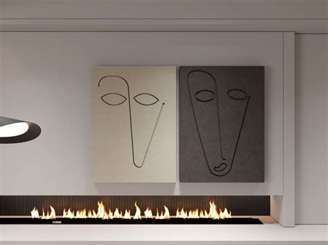 3D Abstract Wall Art – Home Decor Sculpture - (Set of 2) (Copy ...