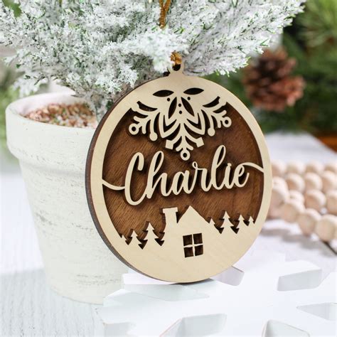 Personalized Name Ornaments