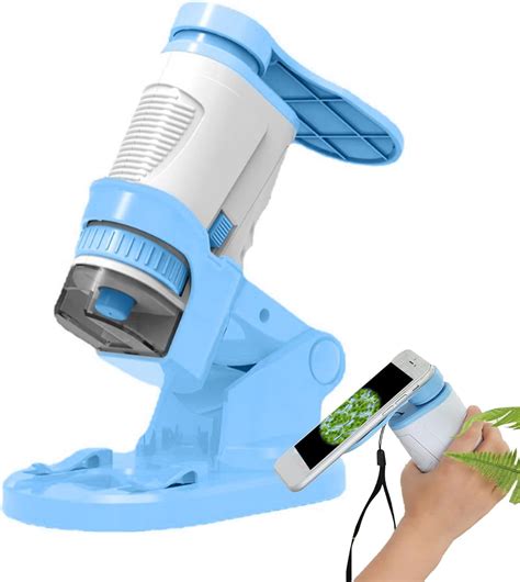 GION Microscope 160x Zoom Toy for Kids Age 8-14 Years Old | Birthday ...