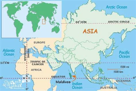 马尔代夫高清版地图