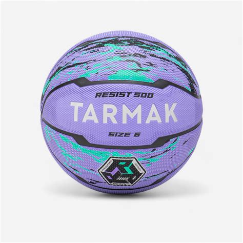 Size 6 Basketball – Resist 500 - Lavender purple - Tarmak - Decathlon