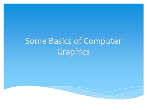 Computer Graphics Basics Tech 的图像结果