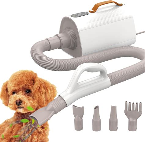 Amazon.com : PawSailor Dog Hair Dryer,High Velocity Dryer for Dogs ...
