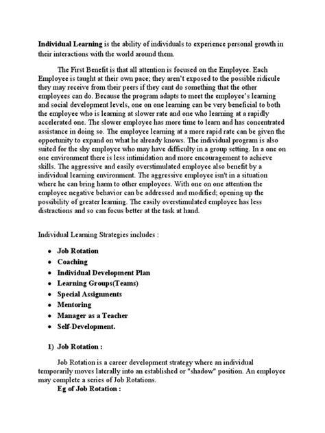 Individual Learning 的图像结果