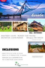 Memorable Cochin Tour Package for 4 Days | cochin, munnar, Trip Package ...