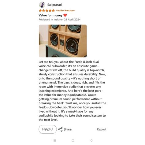 8-Inch Dual-Stack Ferrite Subwoofer - 775W + 775W (Peak)