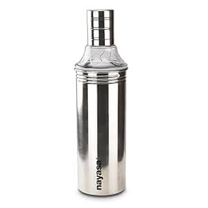 Nayasa Easy Pour Oil Dispenser- 1000 ML,Stainless Steel Nozzel Oil ...