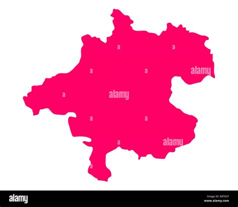 map of upper austria Stock Photo - Alamy