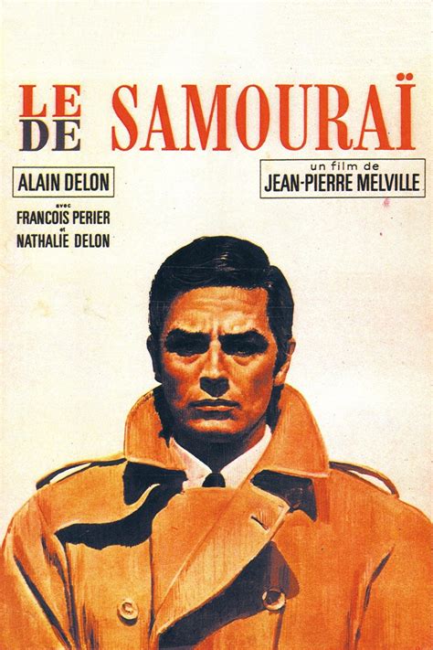 Mid-century modern Le Samouraï movie poster - Weekend Poster