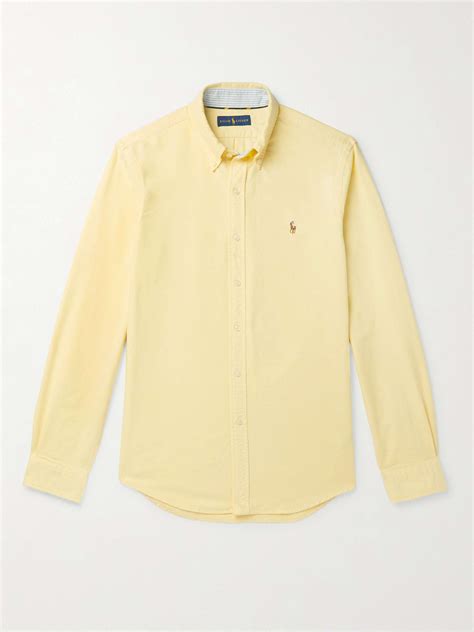Yellow Dress Shirt For Men