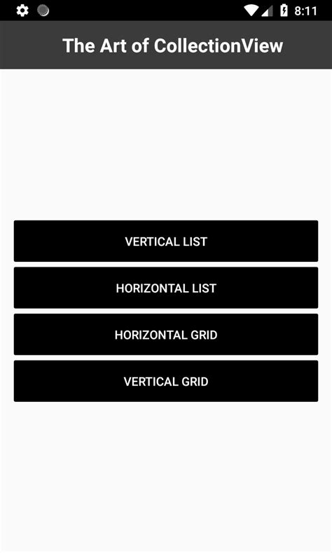 Xamarin Collection View Layout 的图像结果