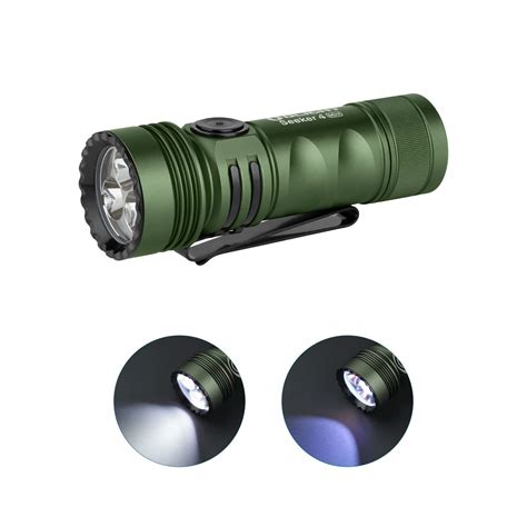 Buy OLIGHT Seeker 4 Mini Rechargeable EDC Flashlight with 365nm UV ...