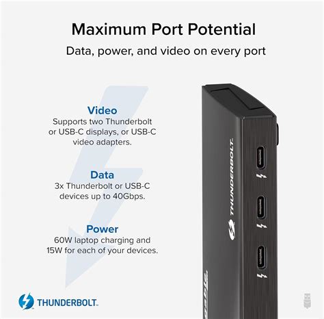 Plugable Versatile Thunderbolt 4 Hub with HDMI Adapter - India | Ubuy