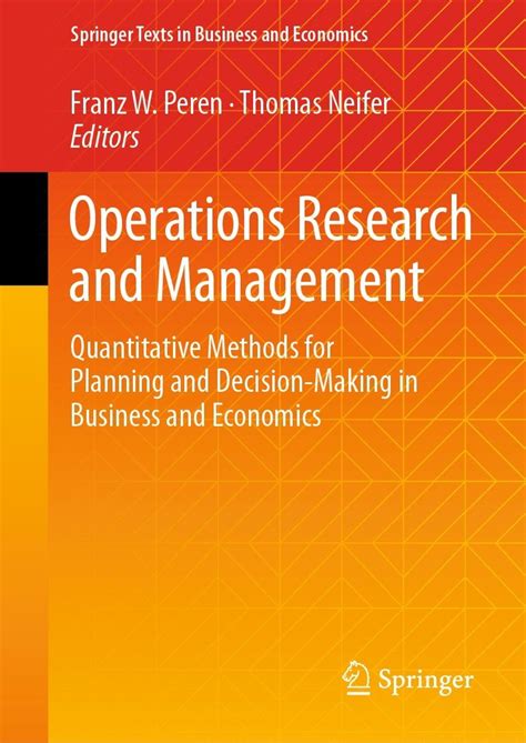 Operations Research Methods 的图像结果