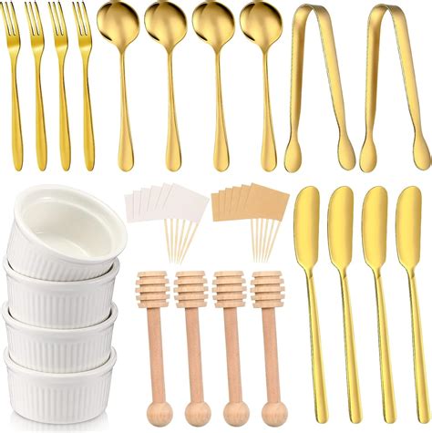 Charcuterie Board Accessories Utensils Cheese Butter Spreader Knives ...