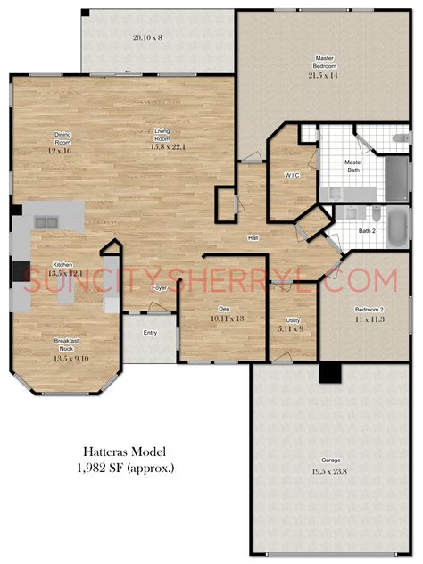 Sun City Hilton Head Floor Plan Hatteras