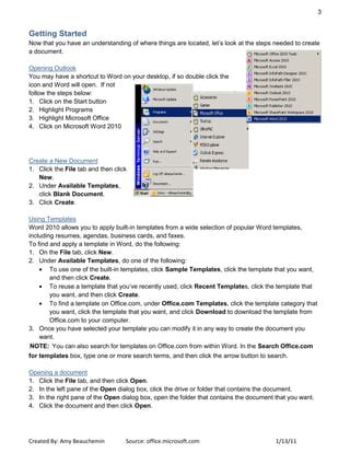 Image result for Using Word 2010