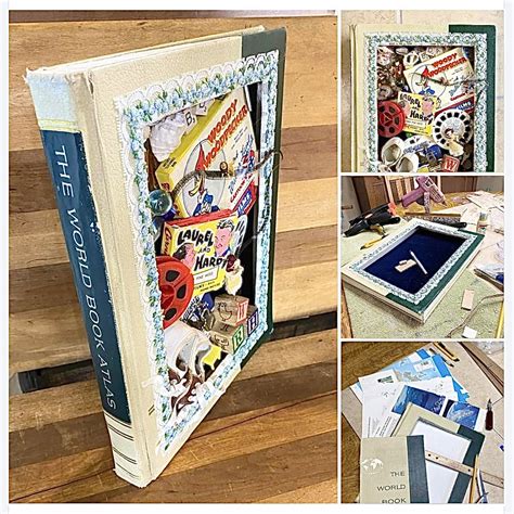 Shadow Box in a Book Frame | Book and frame, Shadow box, Books