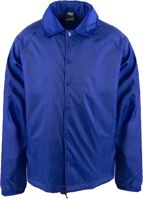Buy Shaka Wear Men’s Coach Jacket – Classic Windbreaker Nylon Water ...