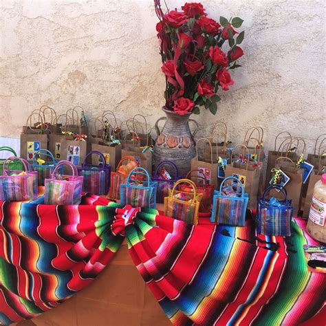 Fiesta goodie bag station | Mexican party theme, Mexican birthday ...