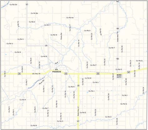 Crawford County Map, Kansas - US County Maps