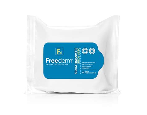 Buy FREEDERMFragrance Free Deep Pore Face Cleansing Wipes for Spot ...