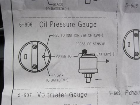Wiring Diagram For Oil Pressure Gauge » Wiring Diagram