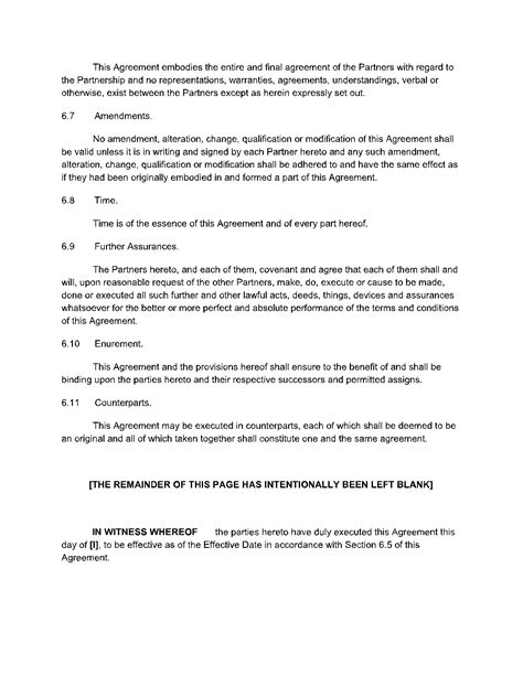 Partnership Agreement Form 的图像结果