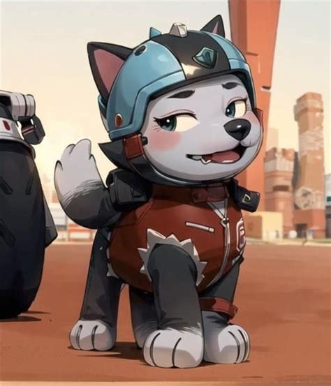 7 fondos de pantalla de Gasket, la motociclista y nueva cachorra de Paw ...