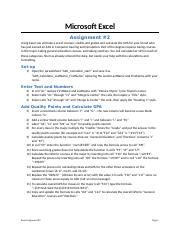 Image result for Excel Assignment 7